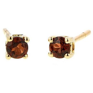                       original natural garnet earrings certified & original stone gomed stud earrings for women & girl                                              