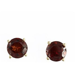                       original natural gomed stone earring unheated & certified gemstone hessonite stud earrings for women & girls                                              