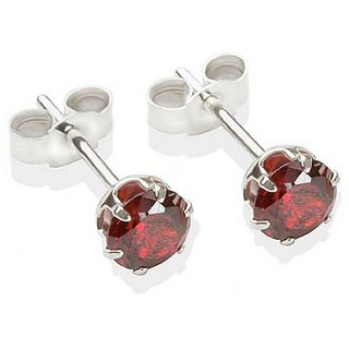 garnet stone earrings natural original gemstone hessonite stud earring for girls women garnet stone earrings natural original gemstone hessonite stud earring for girls women