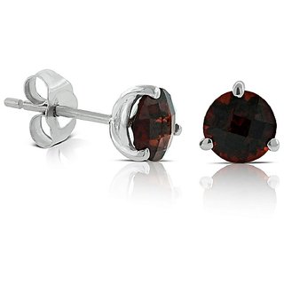                       original natural gomed stone earring unheated & certified gemstone hessonite stud earrings for women & girls                                              