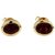 natural hessonite stud earrings original & unheated gemstone earrings for women & girls