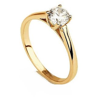 Buy American Diamond Ring with Natural American Diamond Stone ...