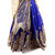 Florence Women's Blue Silk Embroidered Lehenga Choli