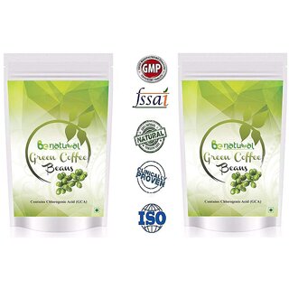Be Natural Pure Organic Green Coffee Beans, 400gms