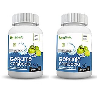 Be Natural Garcinia Cambogia Extract Fat Burner 70 Hca 800 Mg 120 Capsules