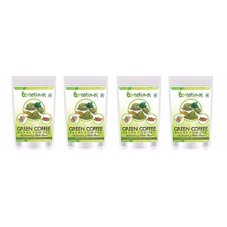 Be Natural Organic Green Coffee Beans Flavoured Powder For Weight Management - 400 Gram (Pack Of 4) Be Natural Organic Green Coffee Beans Flavoured Powder For Weight Management - 400 Gram (Pack Of 4)
