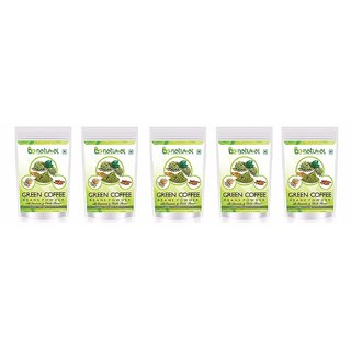 Be Natural Organic Green Coffee Beans Flavoured Powder For Weight Management - 500 Gram (Pack Of 5) Be Natural Organic Green Coffee Beans Flavoured Powder For Weight Management - 500 Gram (Pack Of 5)