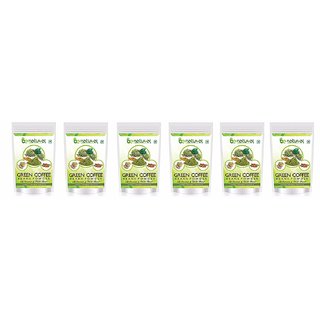 Be Natural Organic Green Coffee Beans Flavoured Powder For Weight Management - 600 Gram (Pack Of 6) Be Natural Organic Green Coffee Beans Flavoured Powder For Weight Management - 600 Gram (Pack Of 6)