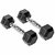 Arnav 1kg Rubber Coated Professional Hex Dumbbell Set for Strong Muscules