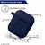 SHOPKING Silicone Shock Proof Protection Sleeve Skin Carrying Bag Box Cover Case Compatible with AirPods earphone blue