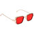 Kanny Devis UV Protected Goggles Branded Metal Body Gold Mercury Red inspired from Kabir Singh Sunglass for Men and Boys