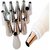 SNR 12 Piece Cake Decorating Set Frosting Icing Piping Bag Tips with Steel Nozzles. Reusable Washable