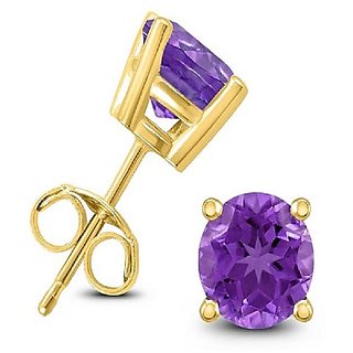 Lab Certified & Original Amethyst Earrings For Women & Girls Natural & Effective Stone Stud Earrings By CEYLONMINE Lab Certified & Original Amethyst Earrings For Women & Girls Natural & Effective Stone Stud Earrings By CEYLONMINE