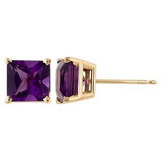 Natural Stone Amethyst Stud Beautiful Earrings For Women & Girls Original & effective Stone Stud Earring By CEYLONMINE Natural Stone Amethyst Stud Beautiful Earrings For Women & Girls Original & effective Stone Stud Earring By CEYLONMINE