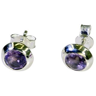 Lab Certified Original Amethyst Earrings For Women Girls Natural Effective Stone Stud Earrings By CEYLONMINE Lab Certified Original Amethyst Earrings For Women Girls Natural Effective Stone Stud Earrings By CEYLONMINE