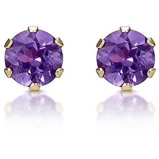 Original Amethyst Stone Stud Earring A1 Quality Stone Jamuniya/Amethyst Silver Stud Earrings For Girls Original Amethyst Stone Stud Earring A1 Quality Stone Jamuniya/Amethyst Silver Stud Earrings For Girls