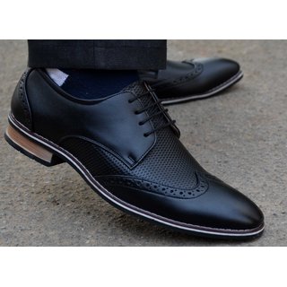 Men Tan Leather Side Lacing Fringed Tassel Formal Loafers Shoes