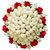 Arooman New Artificial flower Full Juda Bun Hair Flower Gajra