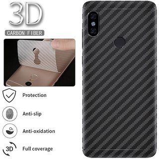                       For Redmi Redmi Note 5 Back Carbon Fiber Finish Ultra Thin Scratch Resistant Safety Protective Film                                              