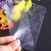 3D Hearts Design Front and Back Screen Protector Film for iphone iPhone 4 4s