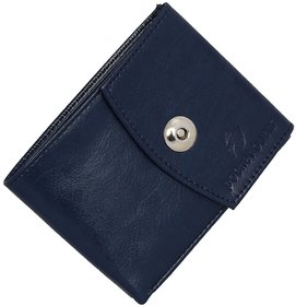 pocket bazar  Women Blue Artificial Leather Wallet  (6 Card Slots)