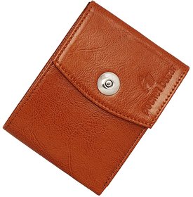 pocket bazar  Women Tan Artificial Leather Wallet  (6 Card Slots)