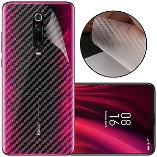                       For Redmi Redmi K20 Pro Back Screen Carbon Fiber Finish Ultra Thin Scratch Resistant Safety Protective Film                                              