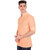Vida Loca Orange Color Cotton Designer Shirt For Men