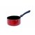 luminium Sauce Pan with Steel Lid, Anodized Non Stick Saucepan, 18cm, 1.9 Liter, 3-Pieces, (Red Sauce Pan 180 Mm)