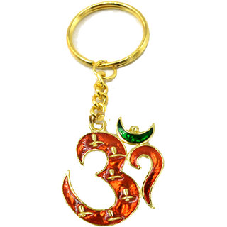 Buy Lord Shiva Shivling Religious Om Red Quality Key Chain for Gifiting ...