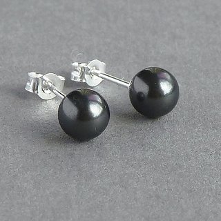 Black moti on sale earrings
