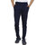 SHELLOCKS Cotton Hosiery Navy Blue Track Pants for Men with Back Pocket