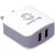 Mrs Simin WC Fast 3.1 Amp Dual Port Fast Charging Mobile Charger