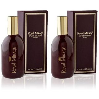 Set of 2 Royal Mirage Unisex Perfumes 120ml
