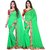 Anand Sarees Chiffon Solid MultiColor Pack Of 2 Sarees (1467_3_1470_4)
