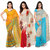 Anand Sarees MultiColor Georgette Printed work Pack Of 3 Sarees (1080_1164_2_1194_2)