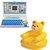 Children combo English Learner Laptop and  teddy chair