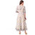 VOGUE  SAVVY White Placement Print Ethnic Stylish Kurti For Girls/Women (Color- White  Size- Large)