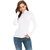 THE BLAZZE 1035 Women's Plain Black Full Sleeve High Neck/Turtle Neck Top Stretch Slim Cotton T-Shirt for Women