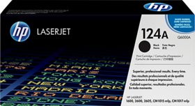 HP 124A Black LaserJet Toner Catridge (Black)