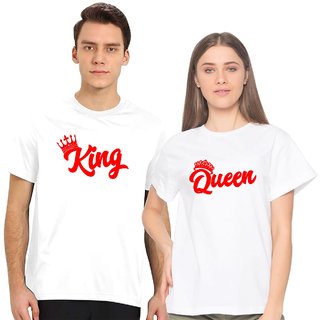 Marabout King Queen Fancy Couple T Shirts