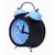 Flagsquare Twin Bell Smiley Face Alarm Clock (Blue)