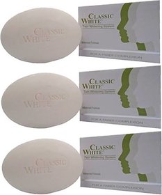 Classic White Skin whitening Soap 85g (Pack of 3)