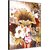 JustPrintz Delightful Blossom MDF Mounted Digital Painting for Bedroom, Office, Hotel and Living Room (10 x 10 inch)