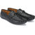 Evolite Black Smart Loafers for Men and Boys