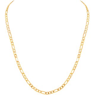 Asmitta Fashionable Daily wear Gold Plated Chain For Men