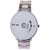 miss perfect Paidu 58897 White Dial Stainless Still Belt Analouge Watch For Boys And Girls Watch - For Men Watch - For M