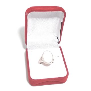 Opal Adjustable Ring in Silver Opal Adjustable Ring in Silver