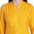 Fabclub Women's Rayon Solid Plain Straight Kurti (Yellow)