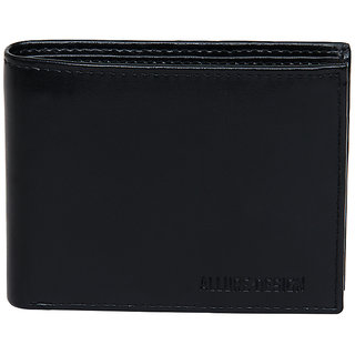 Allure Design Mens Black Non Leather Designer Wallet